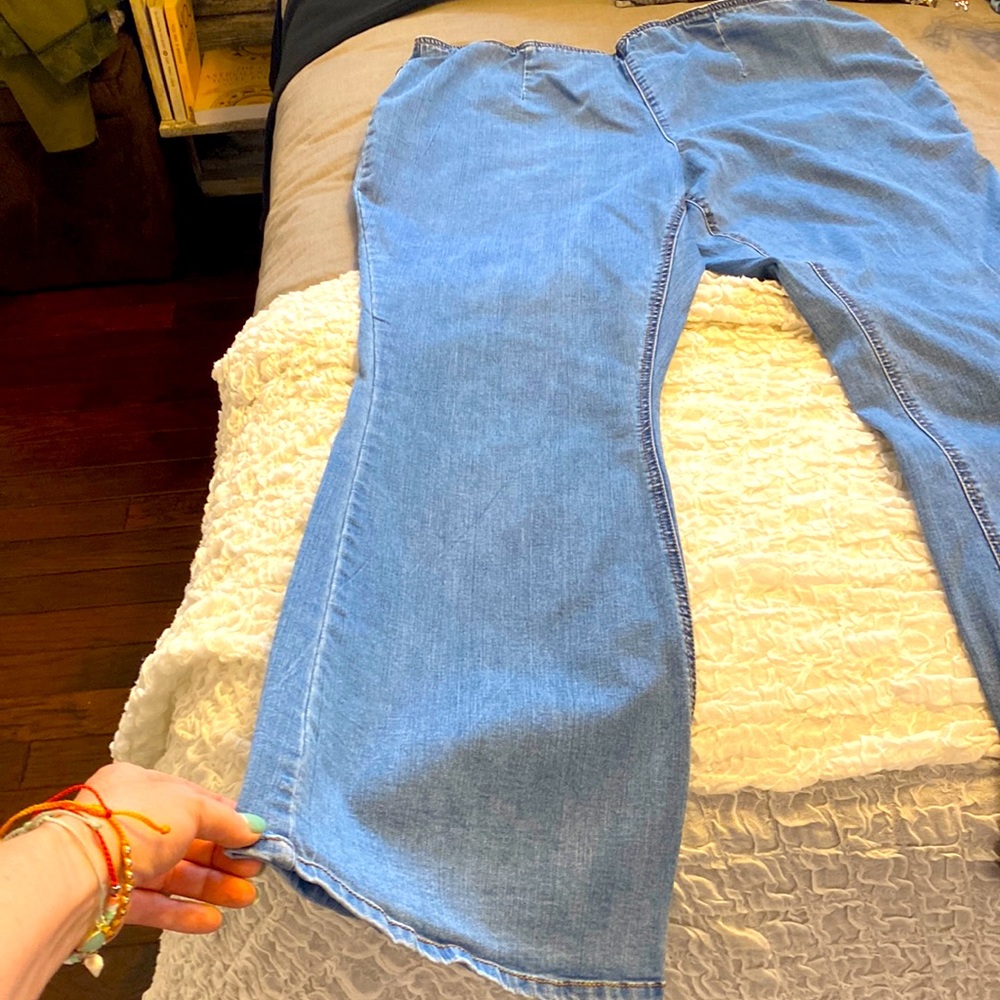Stretchy bell bottoms size 20